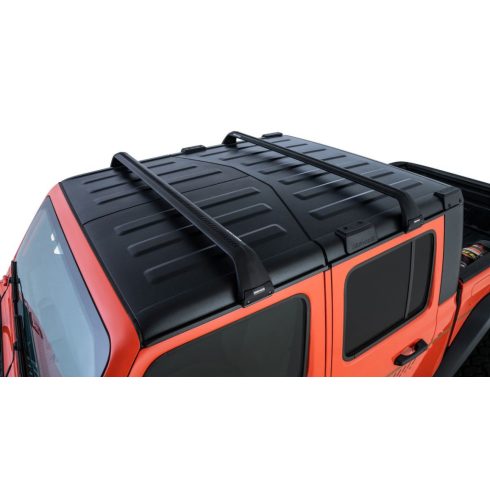 Tetőcsomagtartó Jeep Wrangler JK JL 07- 2+4 ajtós & Gladiator JT Regenrine Rhino-Rack SG59 ereszcsatornára szerelhető Vortex 2 rudas tetőcsomagtartó fo
