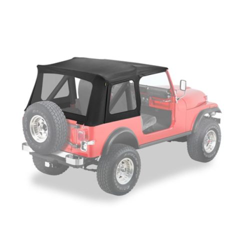 Puhatető cserélhető Black Denim Jeep Wrangler TJ 97-02 51127-15 