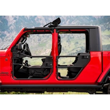   Element™ hátsó ajtókészlet fekete Jeep Wrangler JL 18- Gladiator JT 20- Bestop 51741-01