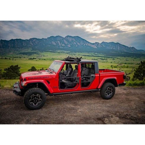 Element™ hátsó ajtókészlet fekete Jeep Wrangler JL 18- Gladiator JT 20- Bestop 51741-01