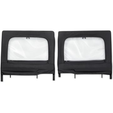   Elem hátsó ablak készlet Black Diamond Jeep Wrangler JL 18- Jeep Gladiator JT 20- Bestop 51743-35