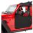   Osztható ajtó 2 részes teljes szövet ajtók első 2 részes. Jeep Wrangler JL 18- Gladiator JT 20- Bestop 51750-35