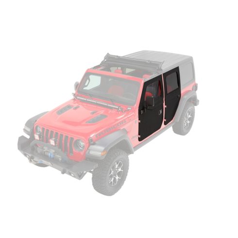 Osztható ajtó 2 részes teljes szövet ajtók első 2 részes. Jeep Wrangler JL 18- Gladiator JT 20- Bestop 51750-35