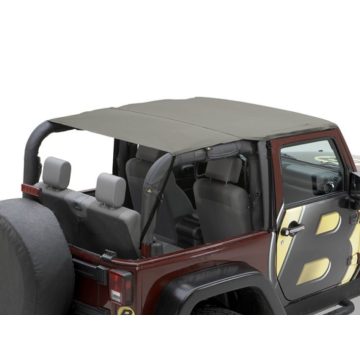   Napfénytető Tető Safari Version Khaki Diamond Jeep Wrangler JK 10- 2-Ajtós 