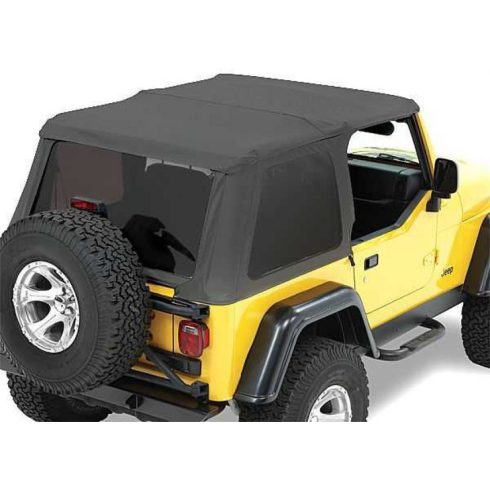 Puhatető cserélhető Trektop NX Black Denim Jeep Wrangler TJ 97-06 Bestop 52820-15 