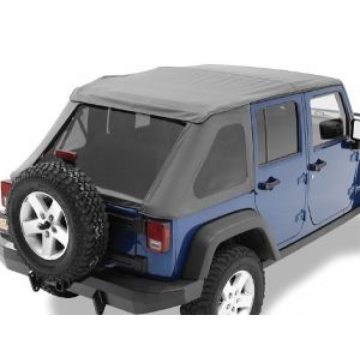   Puhatető cserélhető Trektop NX Black Diamond 4-Ajtós Jeep Wrangler JK 07-16 Bestop 52823-35 