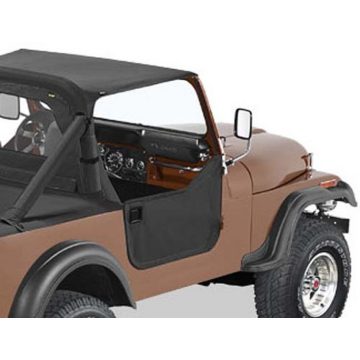 Fél Ajtó-szett fekete Denim - Jeep CJ7 76 - 86