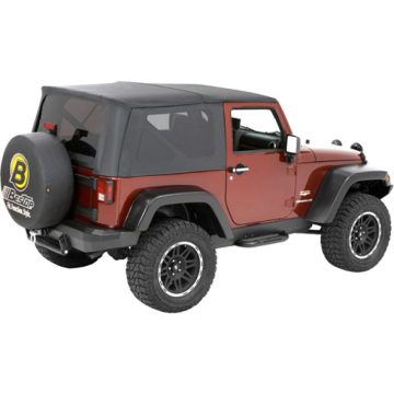   Puhatető Supertop színezett ablakok, 2-Ajtós Black Diamond - Wrangler JK 07-16