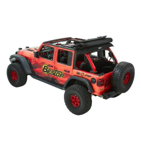Trektop Ultra fekete Jeep Wrangler JL 18- 4-Ajtó Bestop 54925-17