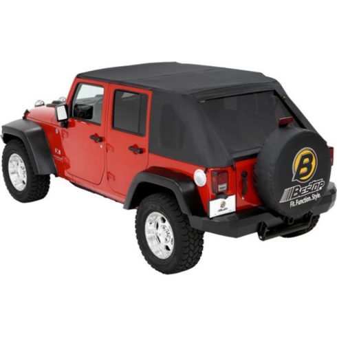 Puhatető Trektop színezett ablakok Black Diamond - Wrangler JK 07-17 Bestop 56805-35