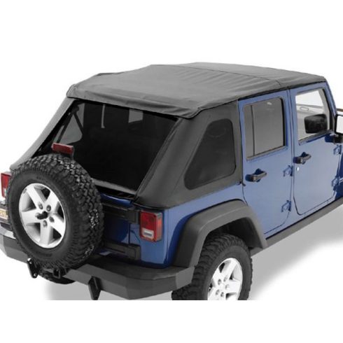 Puhatető Trektop NX Factory Style Black Diamond Jeep Wrangler JK 07-, 56823-35