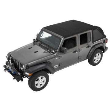   Trektop NX Black Twill Bestop Jeep Wrangler JL 18- 2-Ajtó Bestop 56862-17
