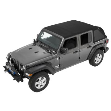   Trektop NX Black Twill Bestop Jeep Wrangler JL 4-Ajtó BJ. 19- Softop Bestop 56863-17