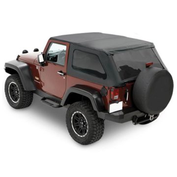   Puhatető Trektop NX Factory Style Black - Wrangler JK 07-18 Bestop 56922-17