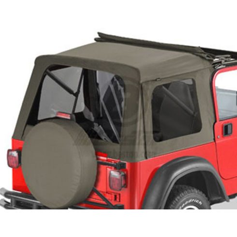 Puhatető szelet Khaki Diamond Jeep Wrangler TJ 03-06 Bestop 58699-36