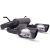 Kipufogó Mulisha Black Ceramic 5" Dual Exit Jeep Wrangler JL 18- Gibson 60-0038 
