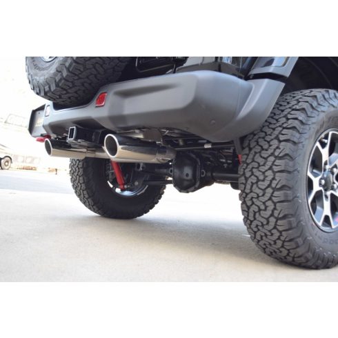 Kipufogó  fekete poliert Jeep Wrangler JL 18- 3.6L Gibson 617307-B 