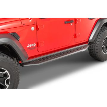   Oldalvédelem  acél fekete  Jeep Wrangler JL 2018- 4-Ajtó Go Rhino 69450673PC