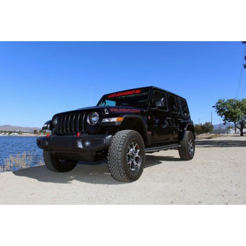 Oldalvédelem  acél fekete  Jeep Wrangler JL 2018- 4-Ajtó Go Rhino 69450673PC