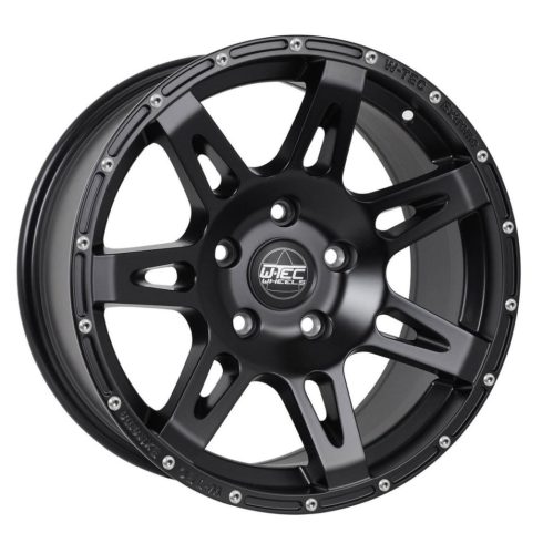 Alumínium felnik 4 db W-Tec Extreme "Black Edition" szegecsekkel 8,5x17 ET+30 Jeep Gladiator JT 2019- 7717x4