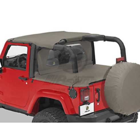 Vászontető Jeep Wrangler JK 07- 2-Ajtós Khaki Diamond