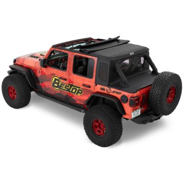   Féltetős átalakító készlet fekete twill Jeep Wrangler JL 18- Bestop 80100-17