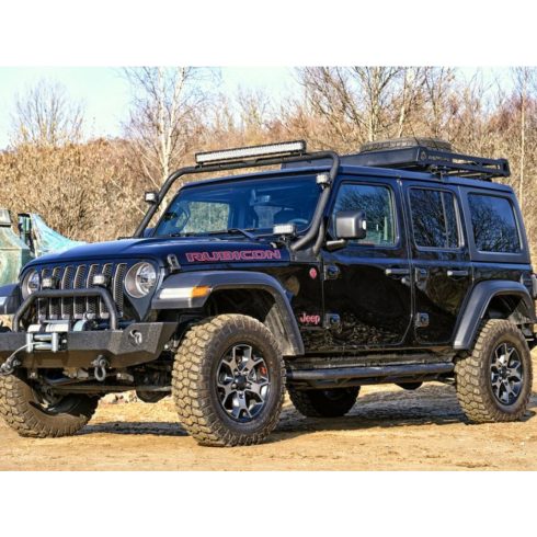Fényszóró tartó "Black Rock" fekete TÜV Jeep Wrangler JL 18- 8050