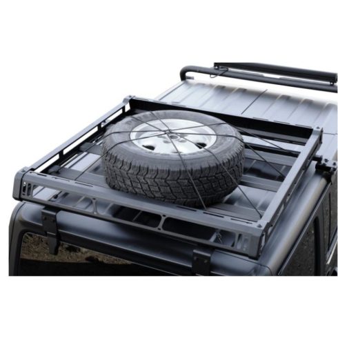 Tetőcsomagtartó tetőcsomagtartó alumínium fekete Jeep Wrangler JL 18-