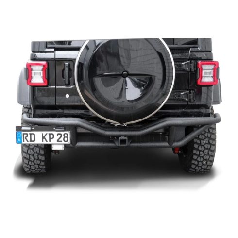 Hátsó lökhárító acél fekete Jeep Wrangler JL 18-