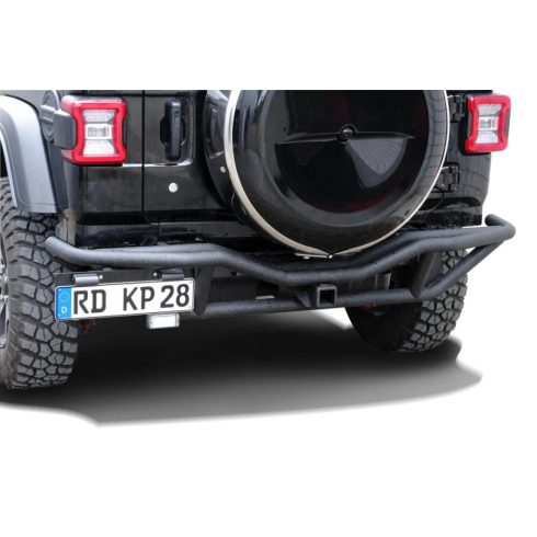 Hátsó lökhárító acél fekete Jeep Wrangler JL 18-