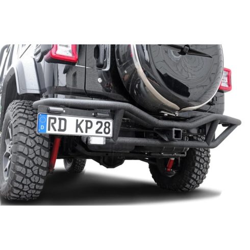 Hátsó lökhárító acél fekete Jeep Wrangler JL 18-