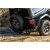 Hátsó lökhárító Black Rock acél fekete Jeep Wrangler JL 18- TÜV Gutachten