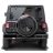   Hátsó lökhárító Doppelrohr Black Rock acél fekete Jeep Wrangler JL 18- TÜV