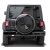 Hátsó lökhárító Doppelrohr Black Rock acél fekete Jeep Wrangler JL 18- TÜV