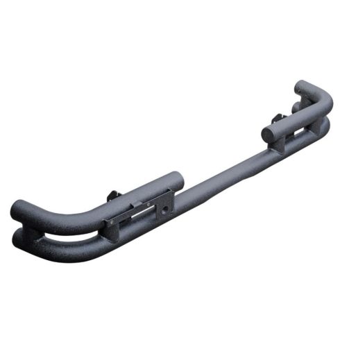 Hátsó lökhárító Doppelrohr Black Rock acél fekete Jeep Wrangler JL 18- TÜV