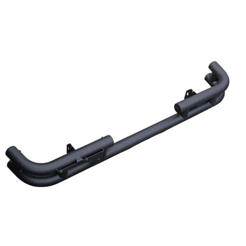 Hátsó lökhárító Doppelrohr Black Rock acél fekete Jeep Wrangler JL 18- TÜV