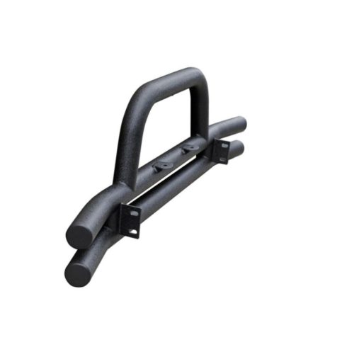 Első lökhárító Doppelrohr acél fekete Jeep Wrangler JL 18-  TÜV!