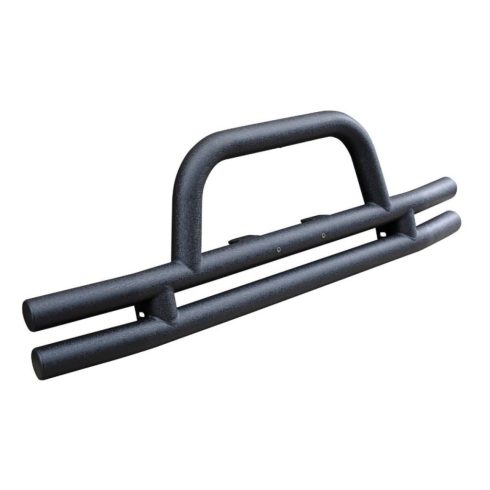 Első lökhárító Doppelrohr acél fekete Jeep Wrangler JL 18-  TÜV!