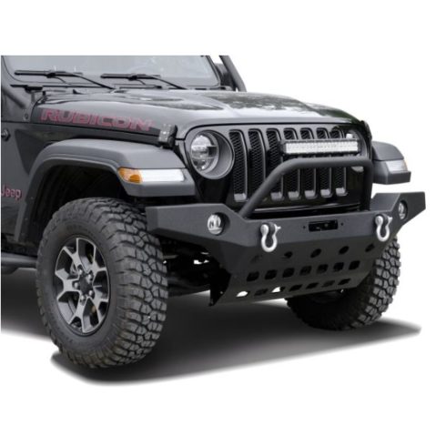Első védőlemez fekete Jeep Wrangler JL 18- TÜV