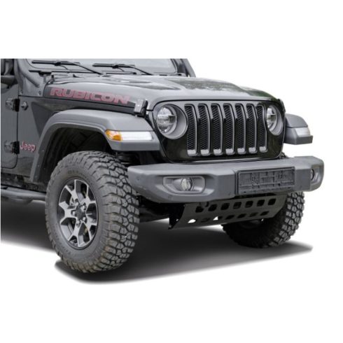 Első védőlemez fekete Jeep Wrangler JL 18- TÜV