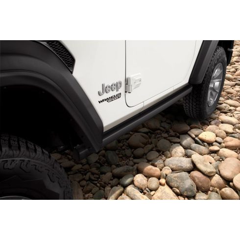 Oldalvédelem fekete acél Jeep Wrangler JL 2-Ajtó 2018- Mopar 82215128 