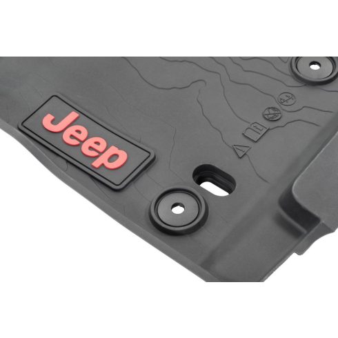 Lábtörlő  szett  első és hátsó Jeep Wrangler JL 4-Ajtó 18- Mopar 82215203AC 