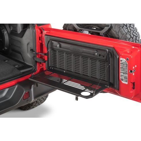 Ajtó tároló asztal fekete Jeep Wrangler JL 18- Mopar 82215416AB 