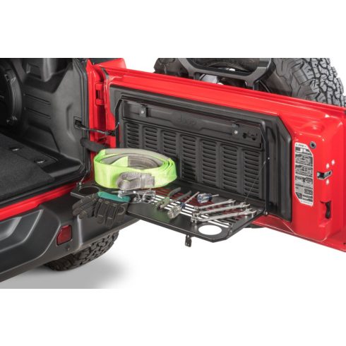 Ajtó tároló asztal fekete Jeep Wrangler JL 18- Mopar 82215416AB 