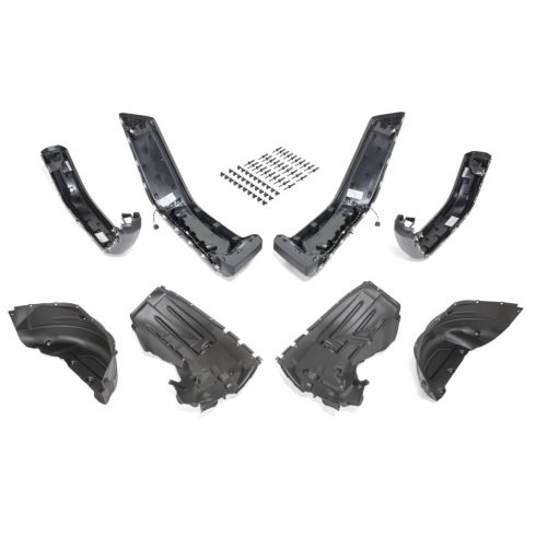 Sárvédő szett fekete Jeep Wrangler JL 18- 4-Ajtó Mopar 82215742 