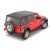 Softtop vitorlavász készlet Windows Jeep Wrangler JL 18-4-ajtós Mopar 82215805 82215805 Vitorlavászon puha tetejű készlet 18-os Jeep Wran-hoz