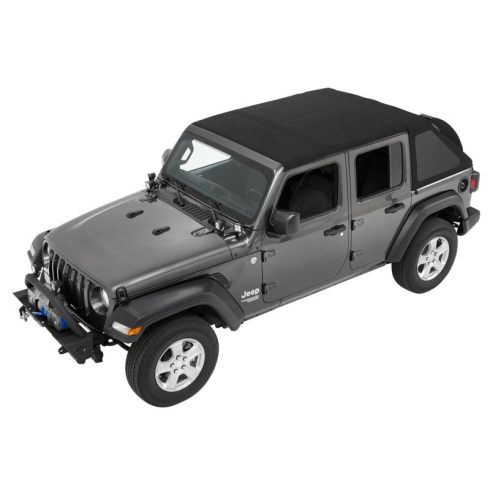 Softtop készlet fekete klaren Fenstern Jeep Wrangler JL 18- 4-Ajtó Mopar 82215916