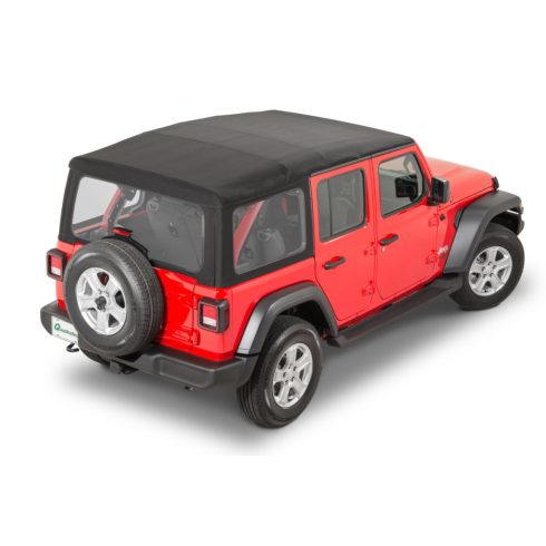 Softtop készlet fekete klaren Fenstern Jeep Wrangler JL 18- 4-Ajtó Mopar 82215916