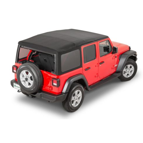 Softtop készlet fekete klaren Fenstern Jeep Wrangler JL 18- 4-Ajtó Mopar 82215916