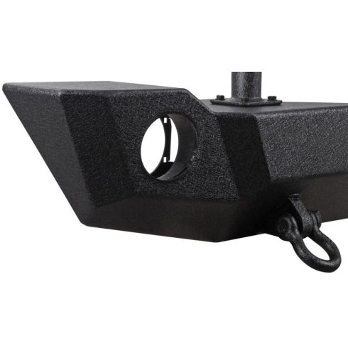 Első lökhárító konzollal fekete Jeep Wrangler JL 18-